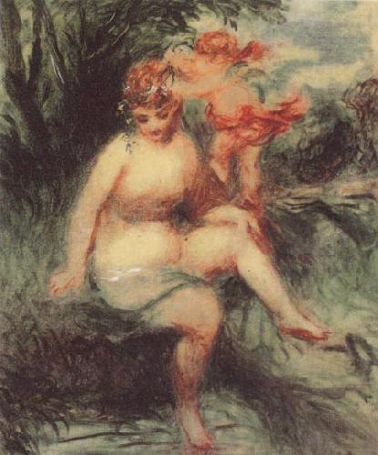 Pierre Renoir Venus and Cupid (Allegory)
